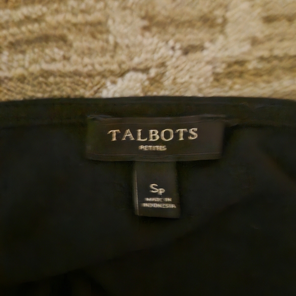Talbots Black Wrap-Style Women's Dress - Picture 4 of 4